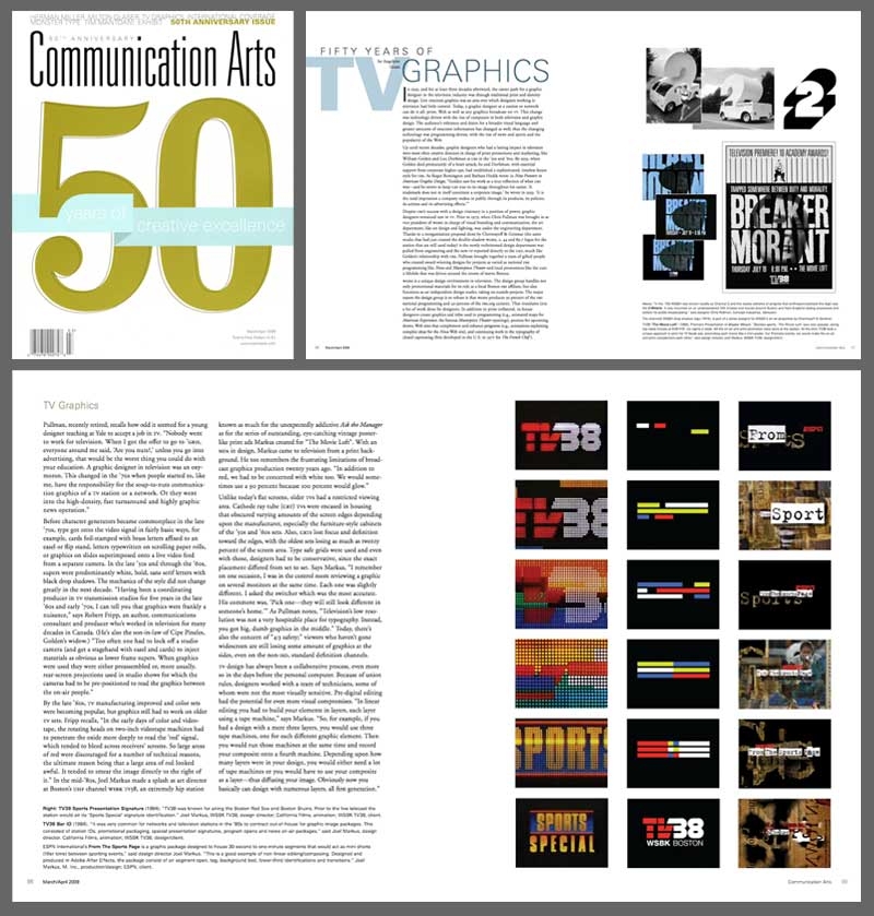 Communication Arts 50th Anniversary